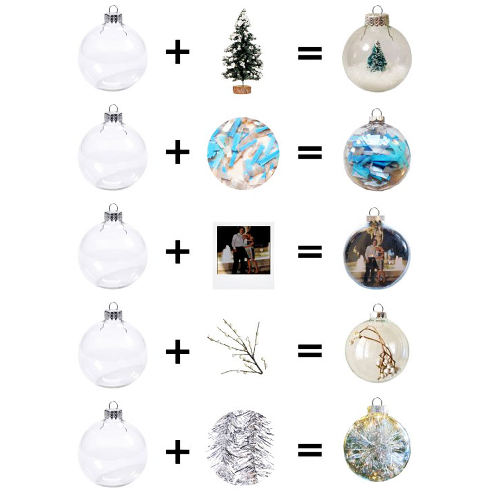 GPRPCG | Round Photo Insert Christmas Globe Ø7cm