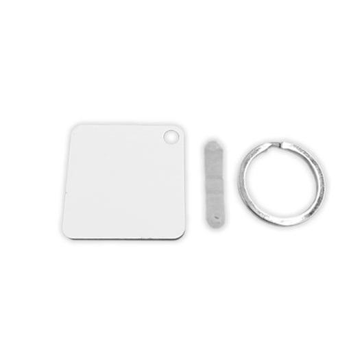 GPSMK5X5 | Square MDF Keychain - 5 cm x 5 cm