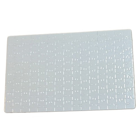 GPRS135qq | Rectangle Shape 135 Peace Puzzle - 29 cm x 20 cm White