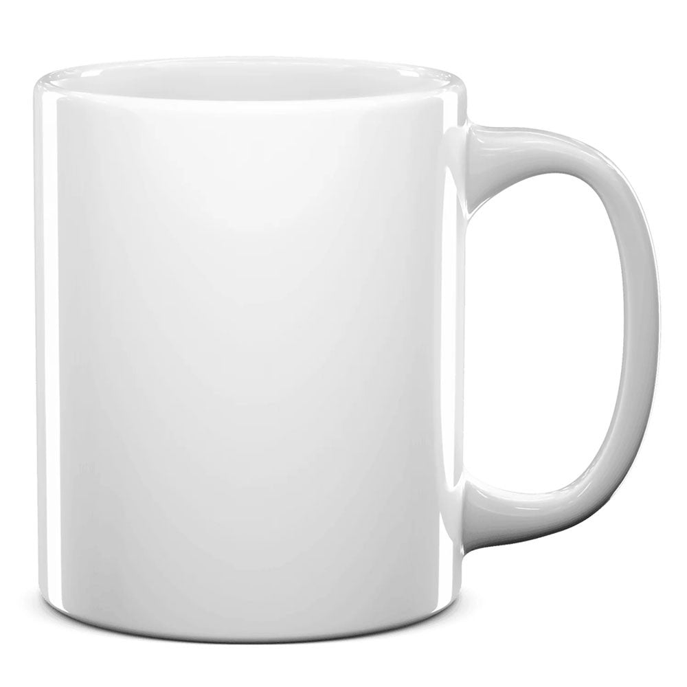 GPPM350 | White Plain Ceramic Mug - 350 ml White 350 ml