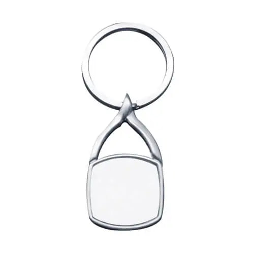 STSK7.8X3-1 | Sublimatable Keychain - 78x30 mm Gray