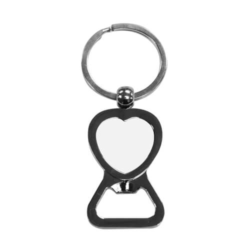 STSK8X3-1 | Sublimatable Keychain - 80x30 mm Gray