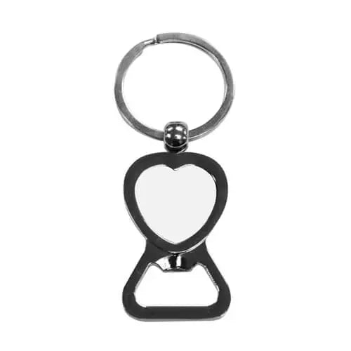 STSK8X3-1 | Sublimatable Keychain - 80x30 mm Gray