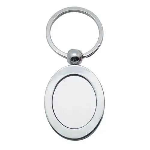 STSK8.5X3.5-1 | Sublimatable Keychain - 85x35 mm Gray