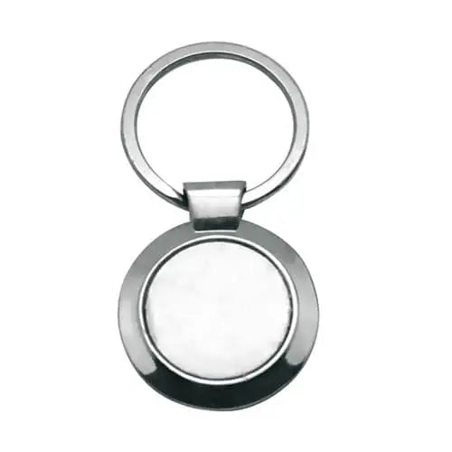 STSK7X3.5-1 | Sublimatable Keychain - 70x35 mm Gray