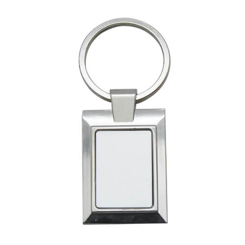 STSK7.3X3-2 | Sublimatable Keychain - 73x30 mm Gray
