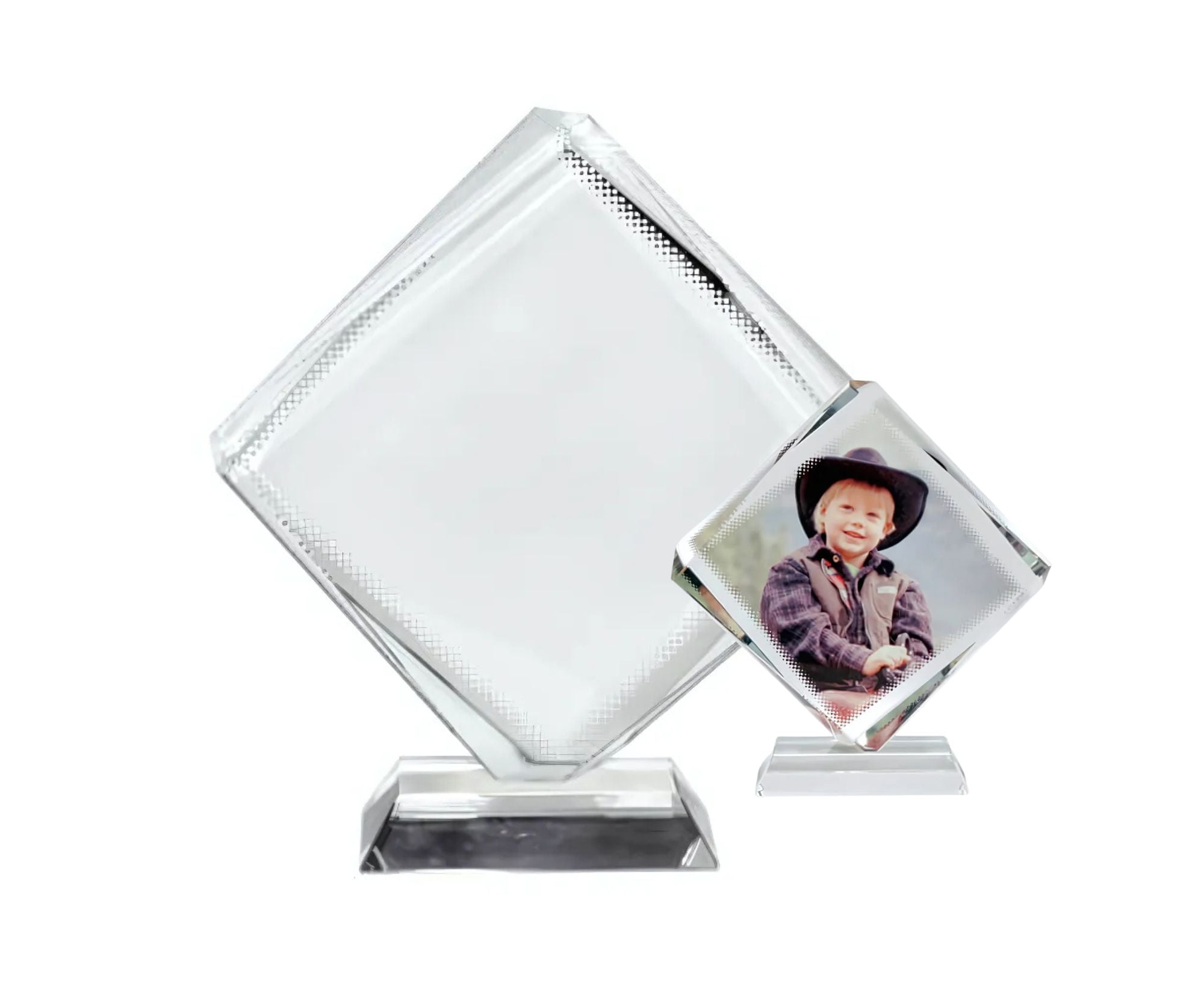 STSPC12.5X12.5-1 | Sublimatable Photo Crystals - 12.5x12.5 cm