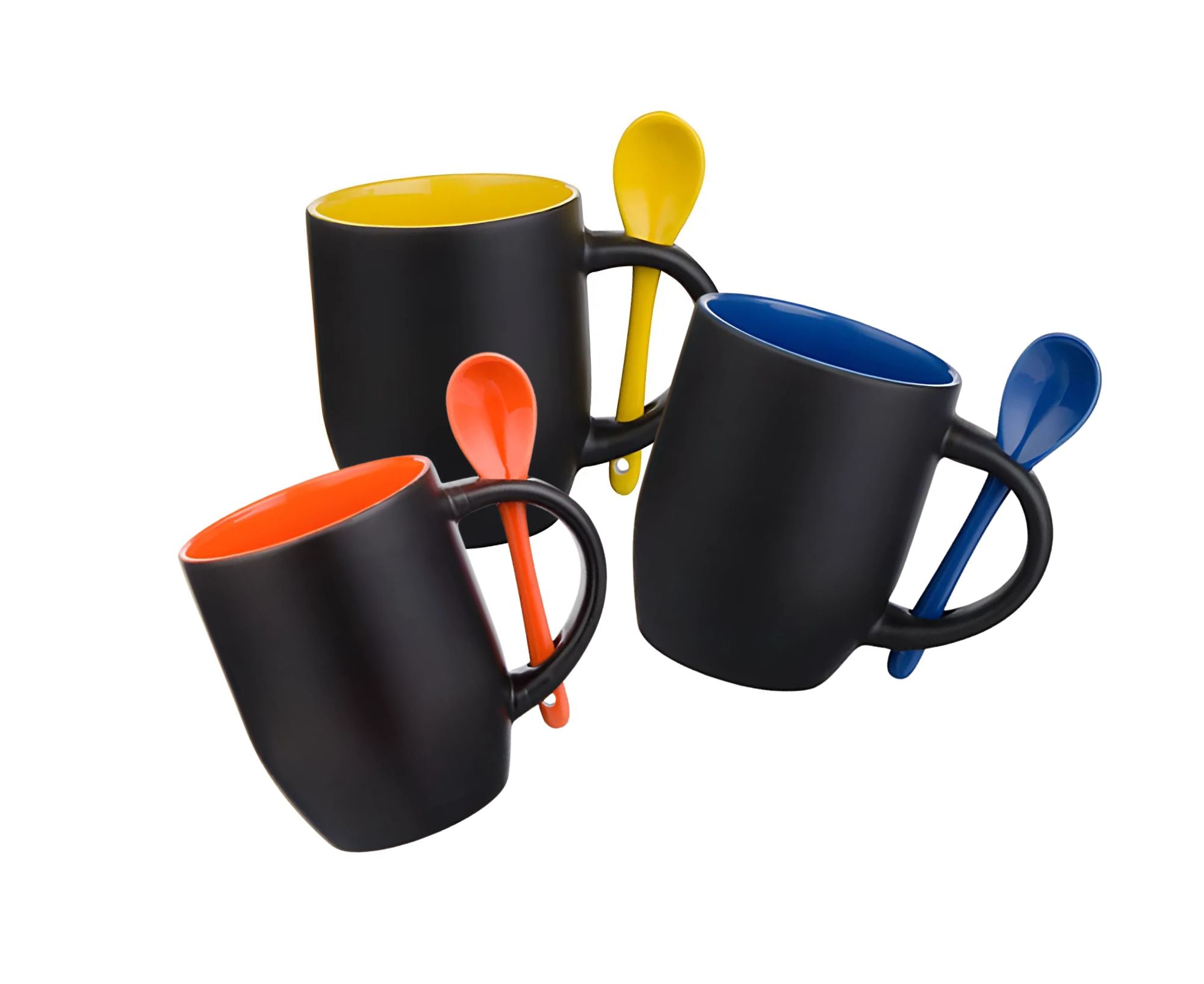 CIS | Color Changing Inner Colored with Spoon Mug - 330 ml