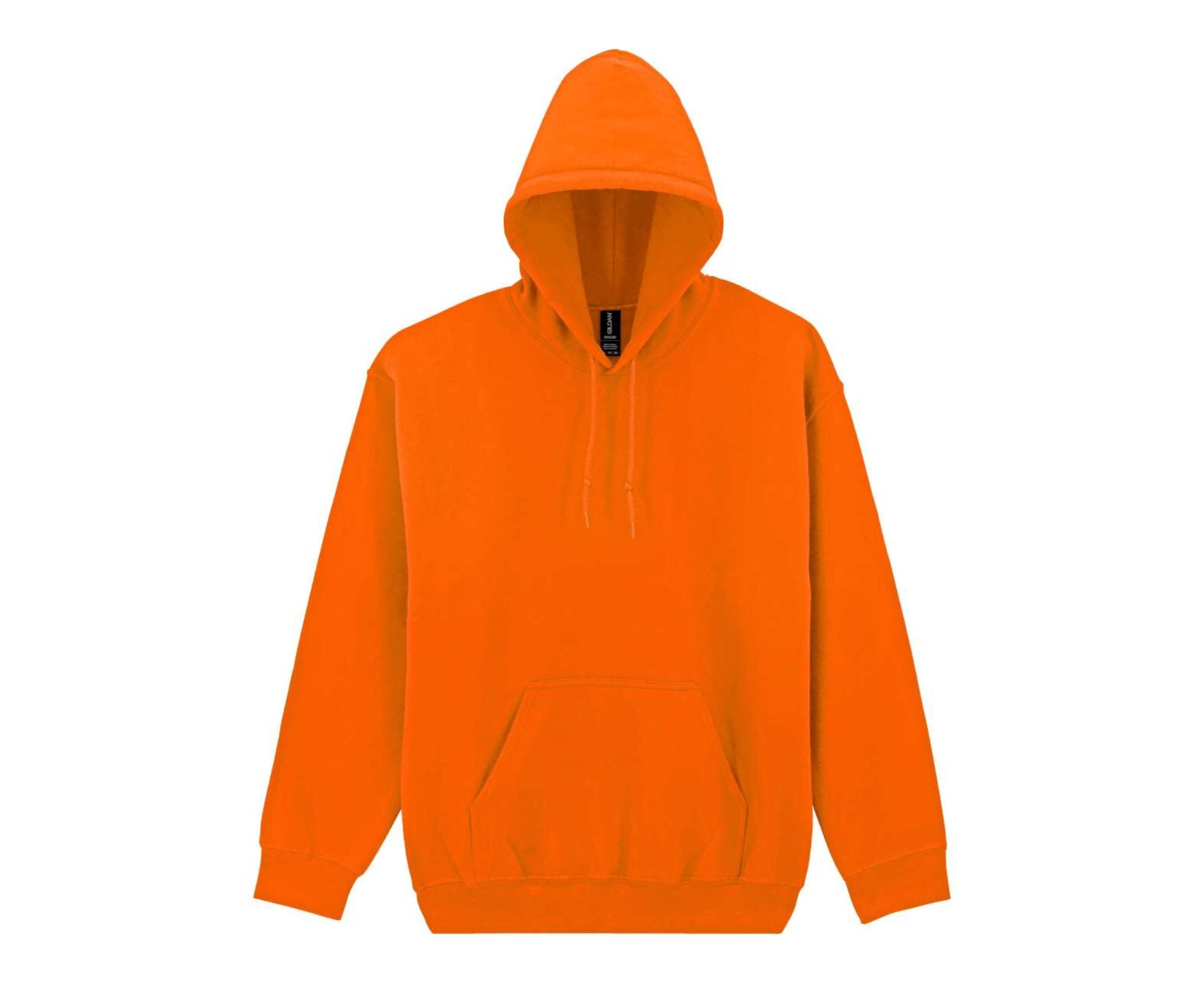 GI12500 | Dryblend® Adult Hoodie Safety Orange