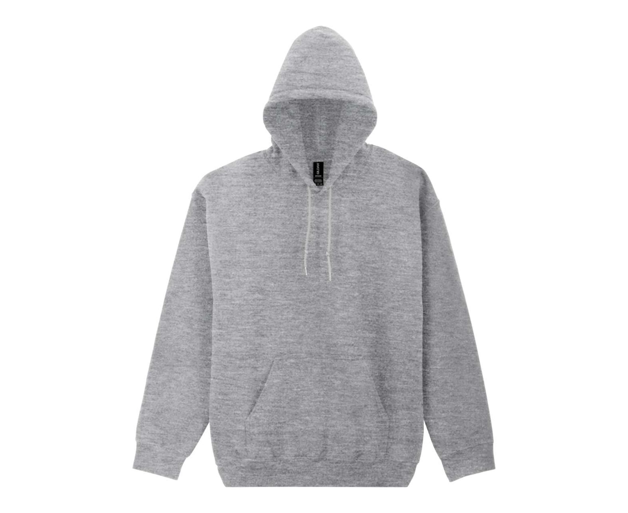GI12500 | Dryblend® Adult Hoodie Sport Grey