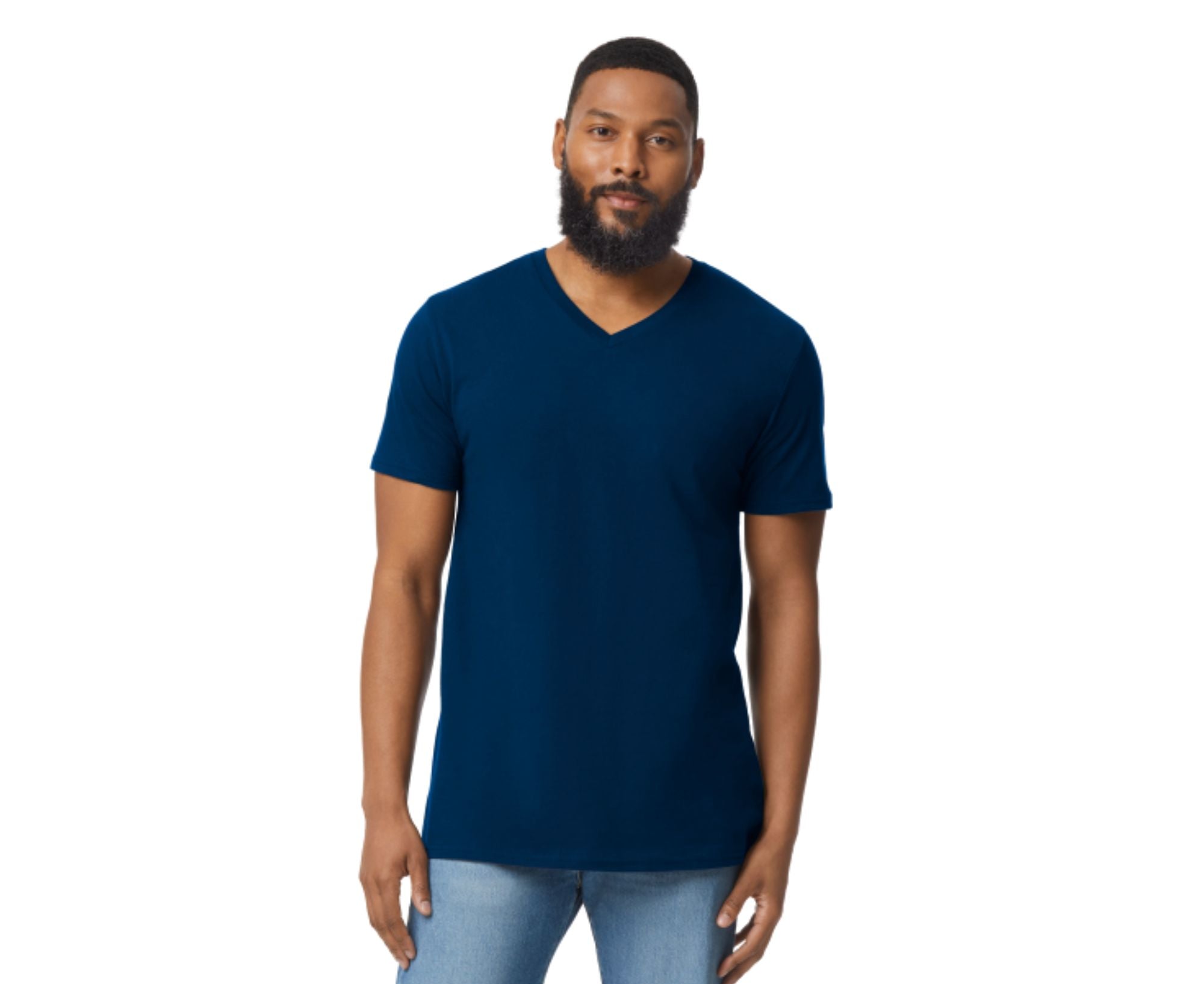 GI64V00 | Softatyle® Adult V-Neck T-Shirt