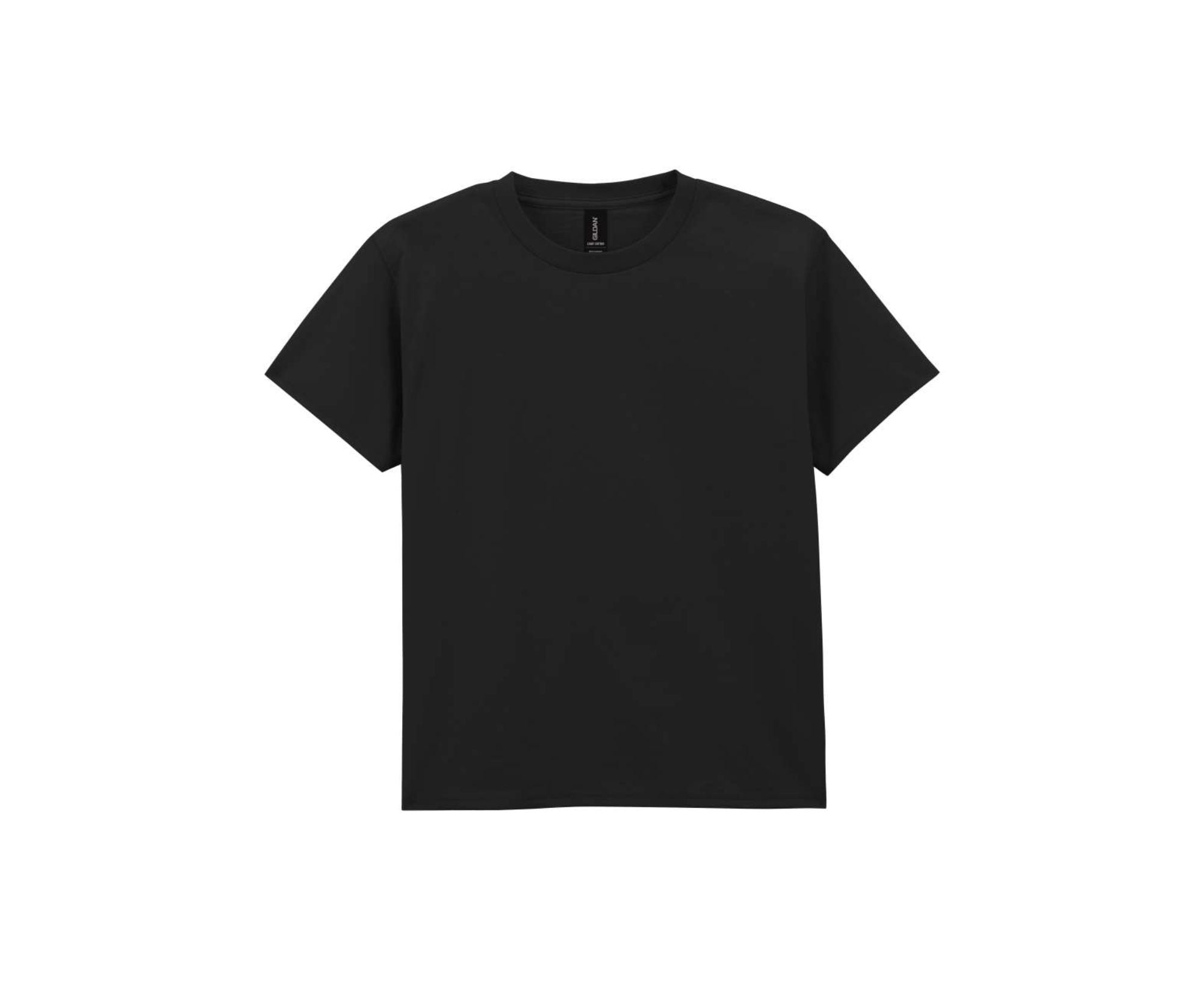 GIB3000 | Light Cotton Kids T-Shirt Black
