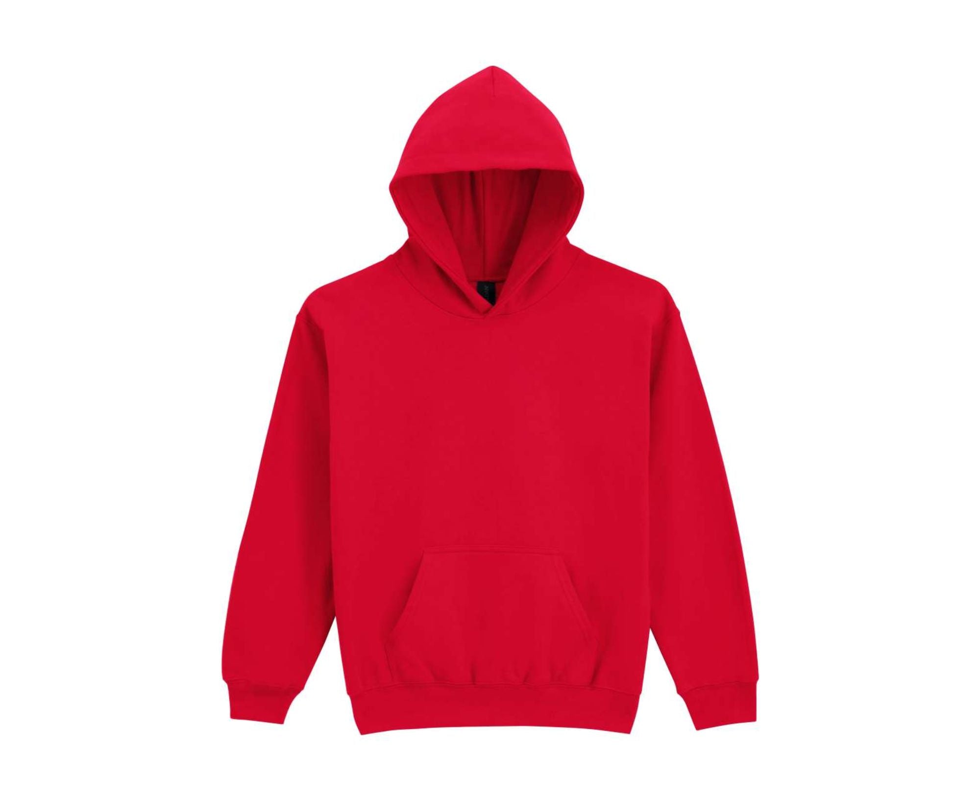 GIBSF500 | Softstyle® Midweight Kids Hoodie Red