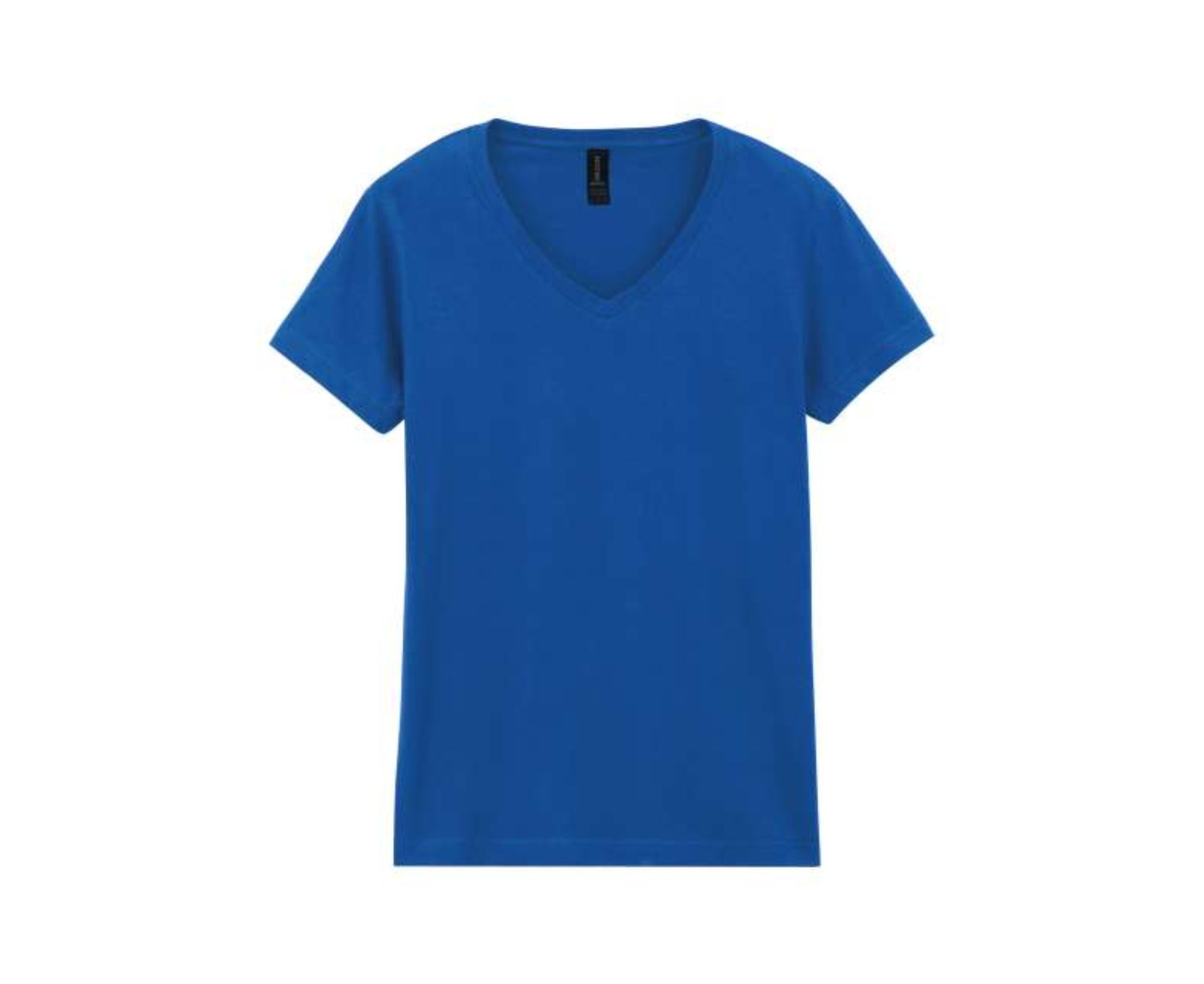 GIL64V00 | Softatyle® Ladies' V-Neck T-Shirt Royal