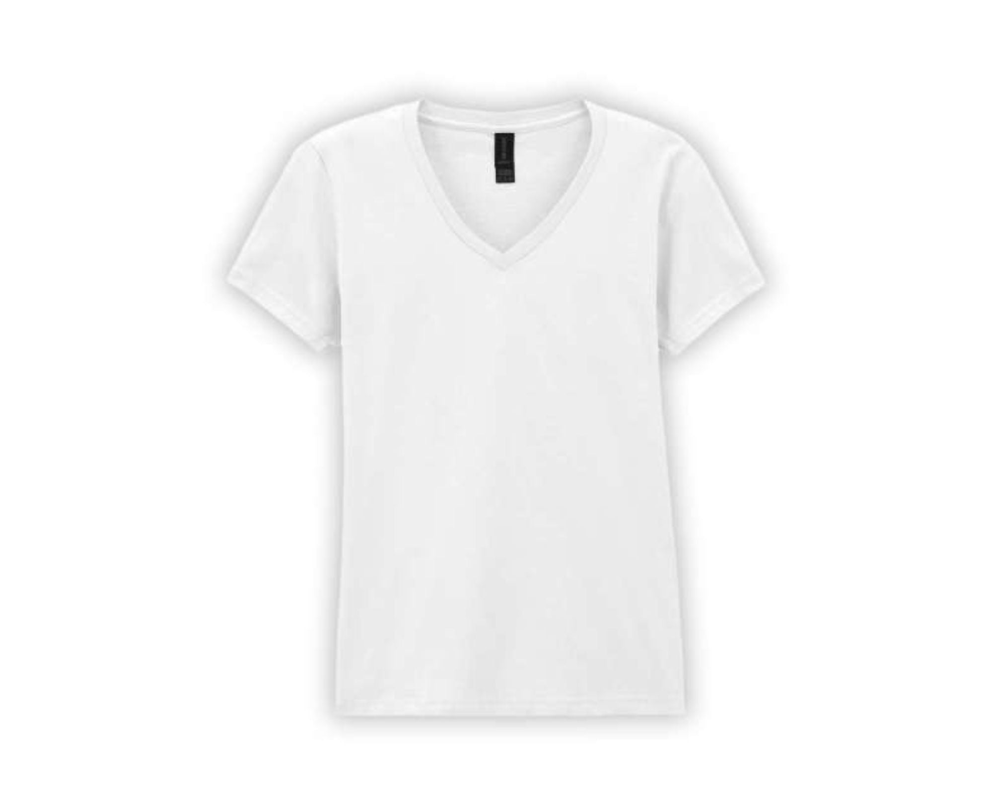 GIL64V00 | Softatyle® Ladies' V-Neck T-Shirt White