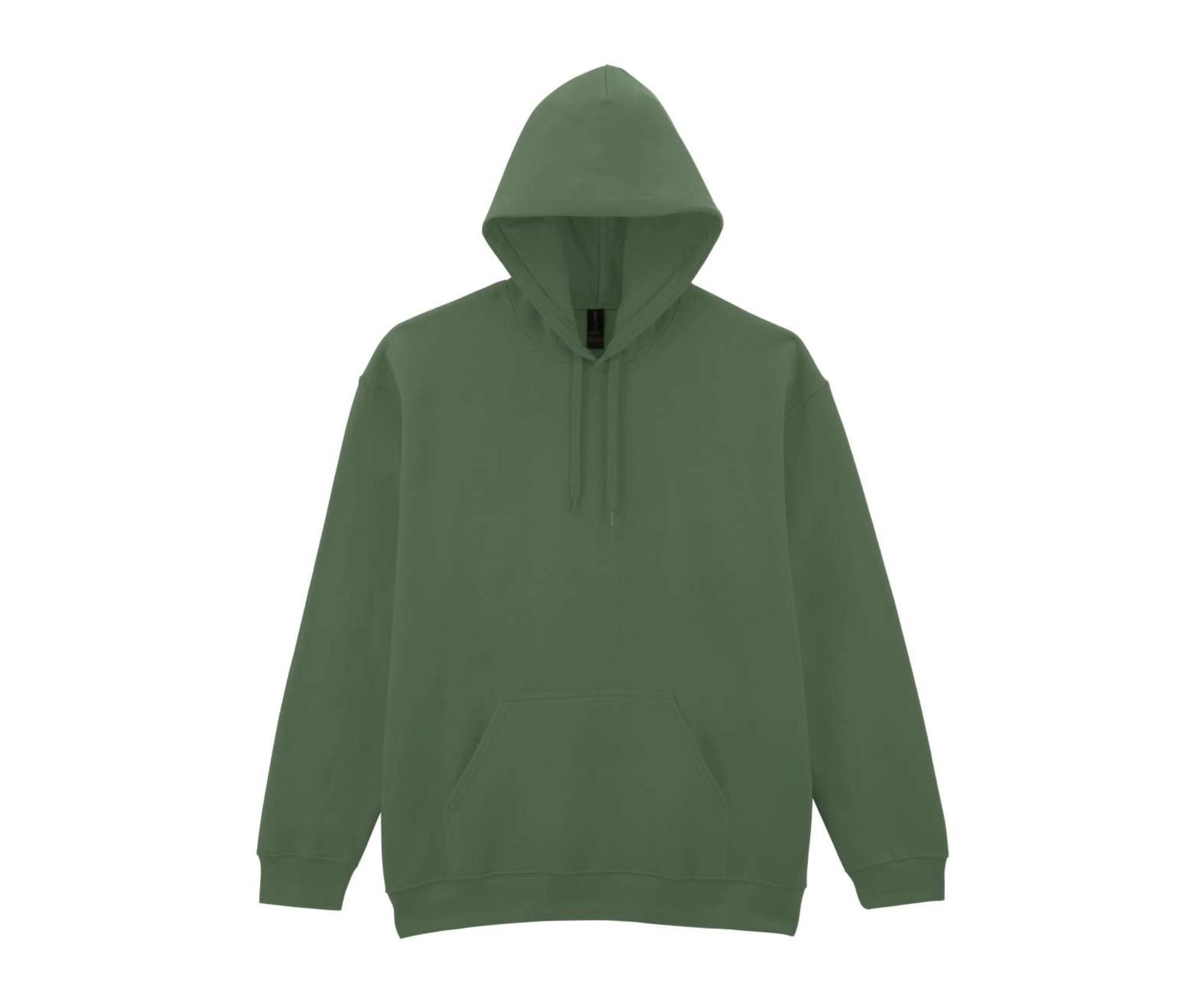 GISF500 | Softstyle® Midweight Fleece Adult Hoodie Military Green