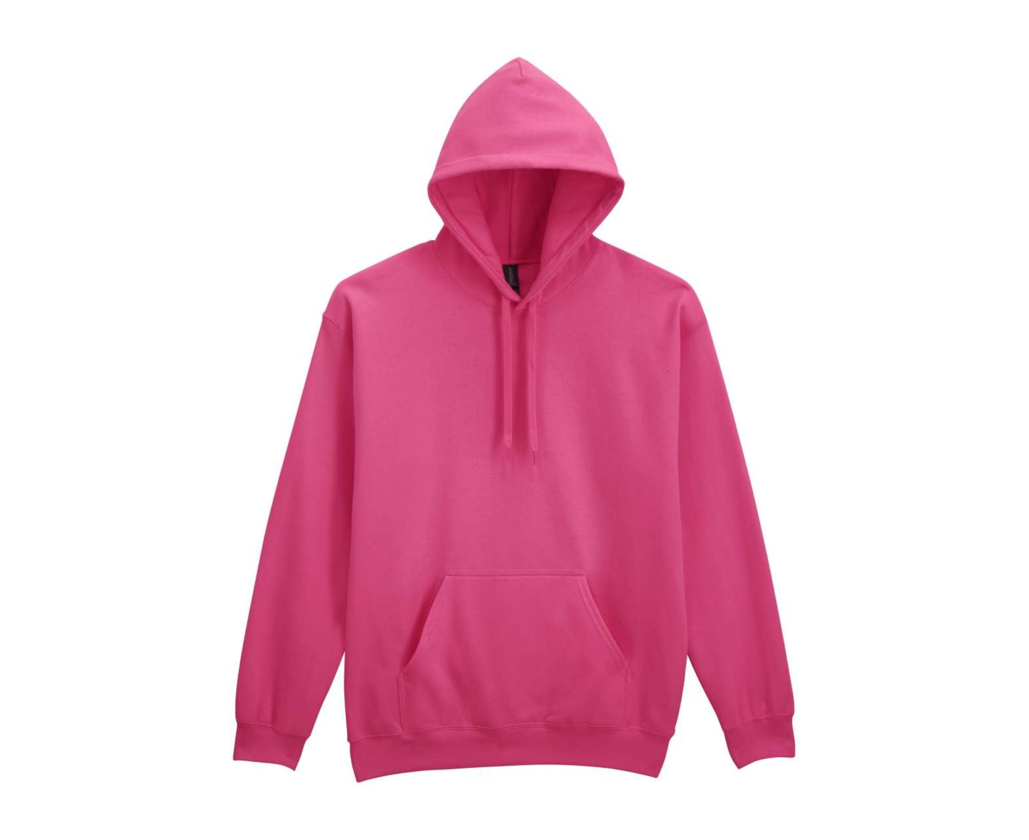 GISF500 | Softstyle® Midweight Fleece Adult Hoodie Pink Lemonade