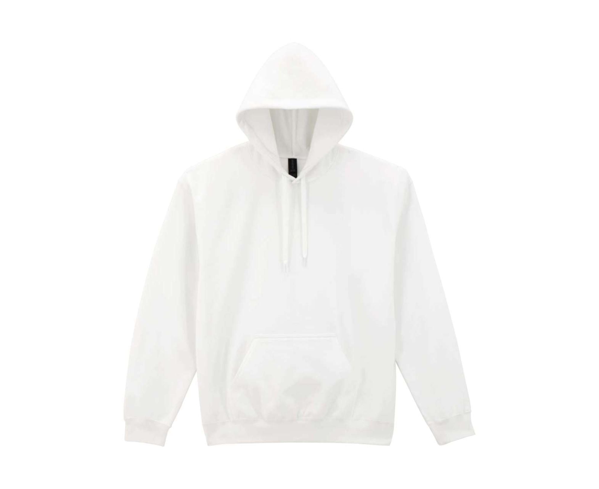 GISF500 | Softstyle® Midweight Fleece Adult Hoodie White
