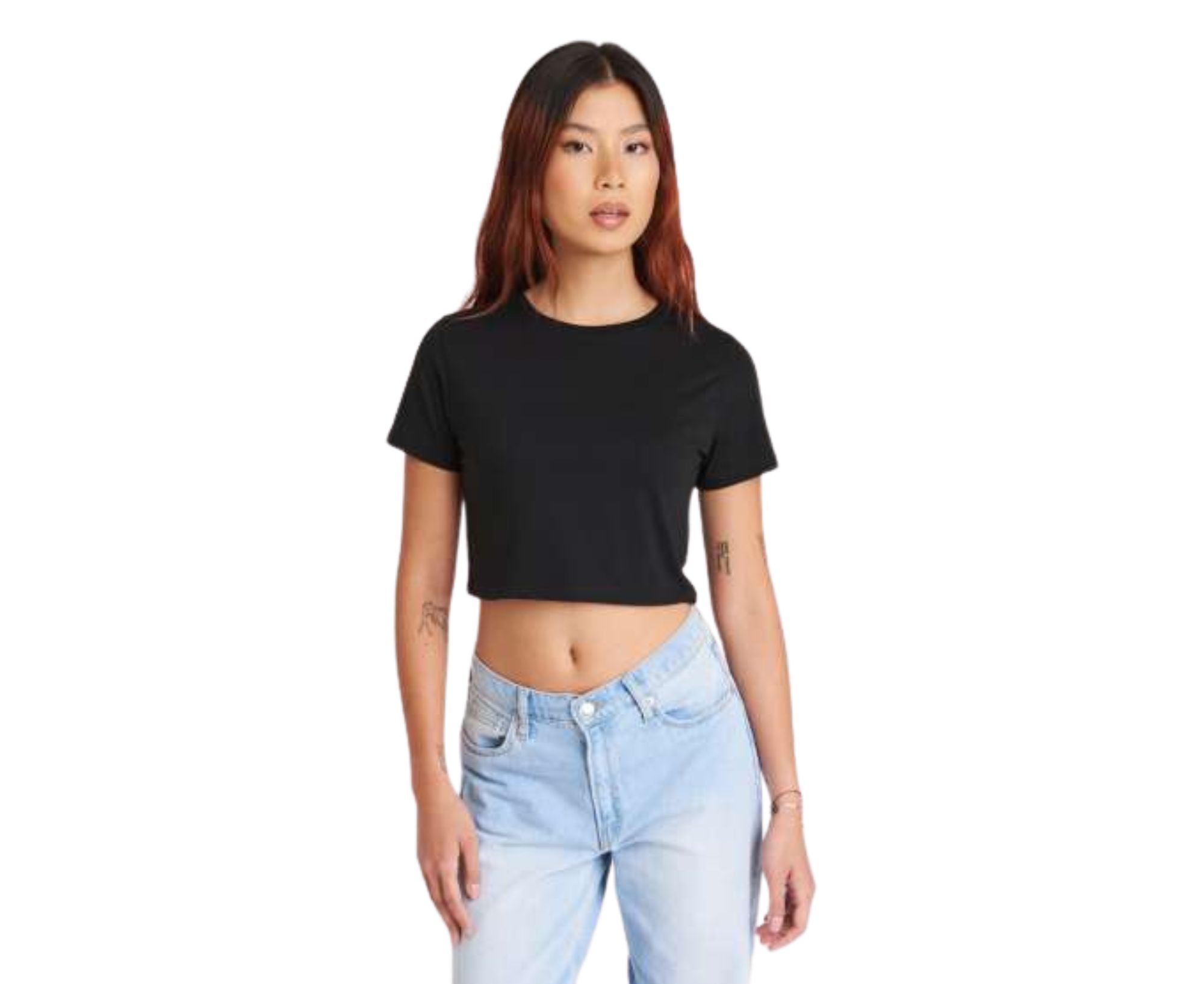 JT006 | Women's Tri-Blend Cropped T-Shirt