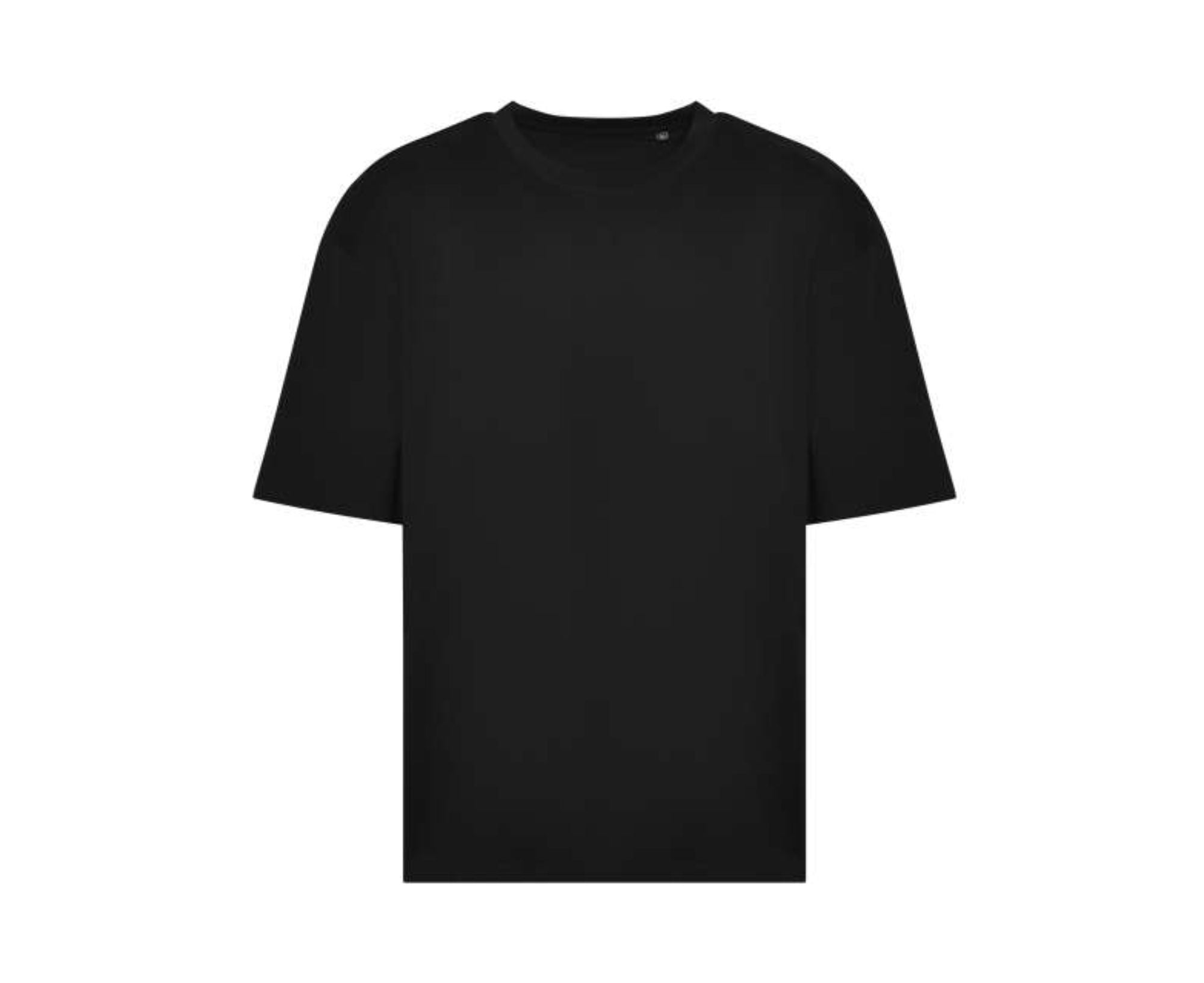 JT009 | Oversized 100 T-Shirt Deep Black