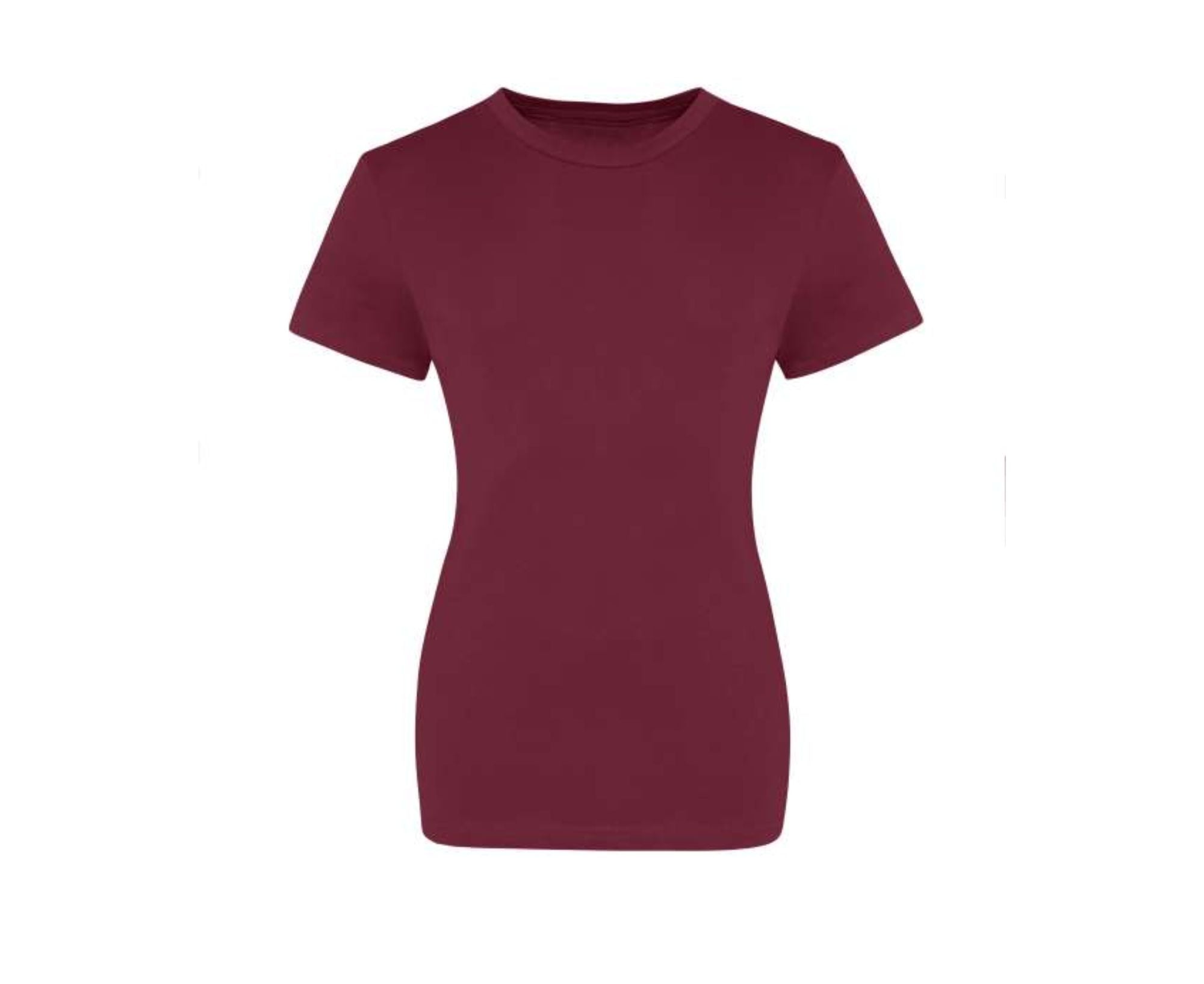 JT100F | The 100 Women's T-Shirt Burgundy