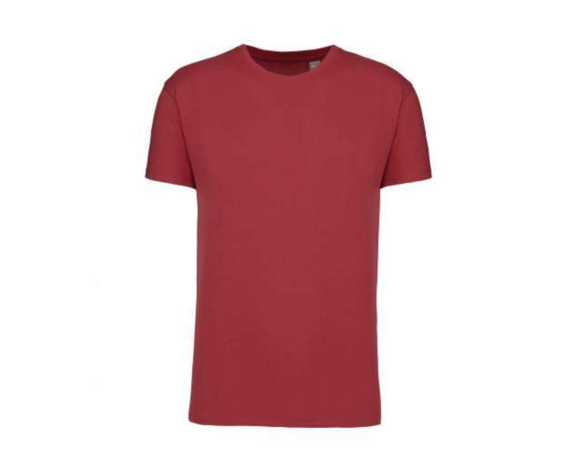 KA3032IC | Organic 190IC Crew Neck T-Shirt Terracotta Red