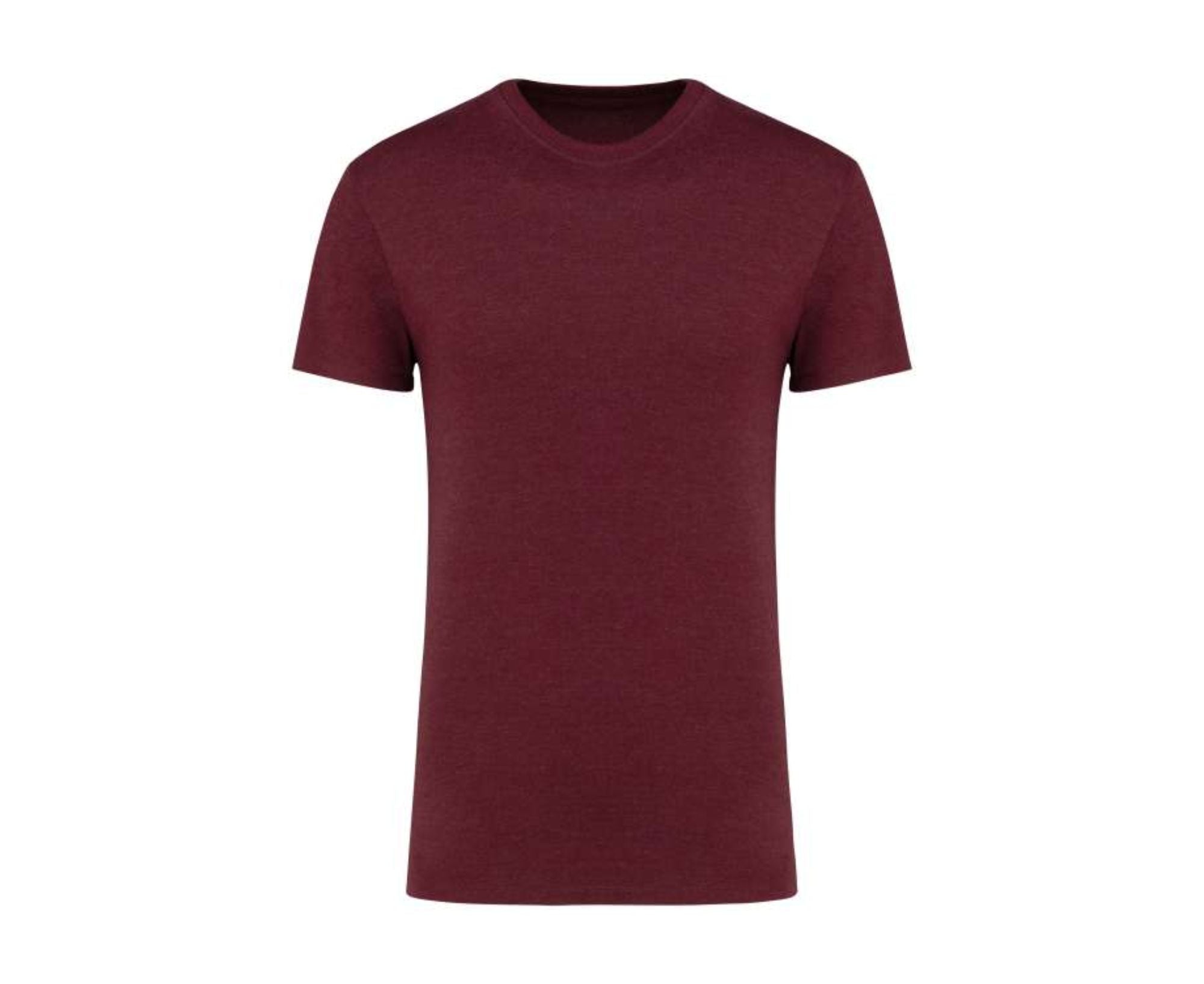 KA3032IC | Organic 190IC Crew Neck T-Shirt Wine Heather