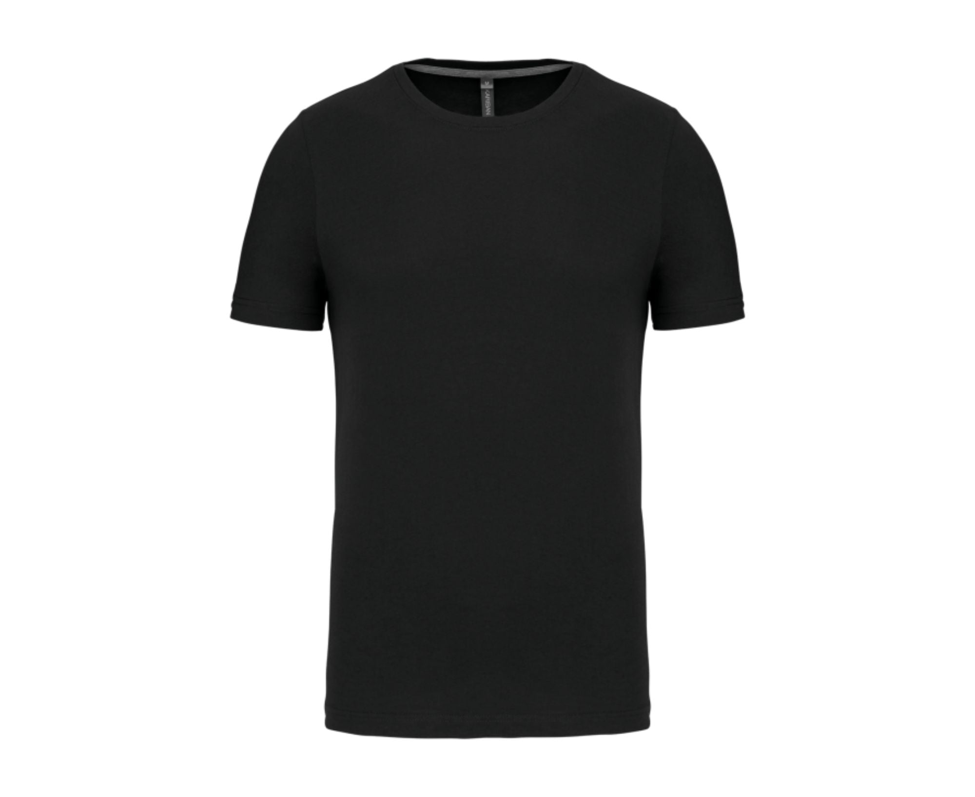 KA356 | Short-Sleeved Crew Neck T-Shirt Black