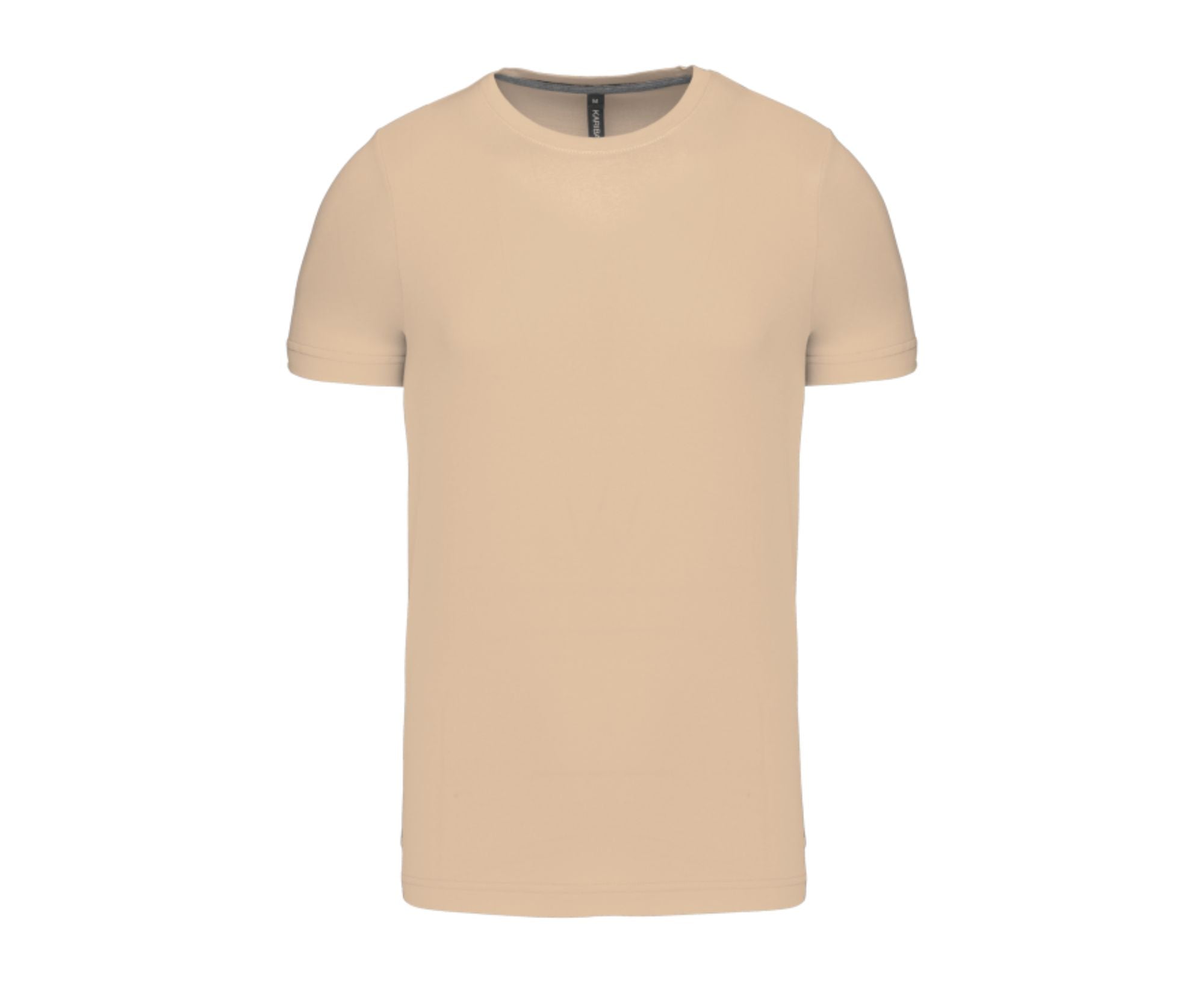 KA356 | Short-Sleeved Crew Neck T-Shirt Light Sand