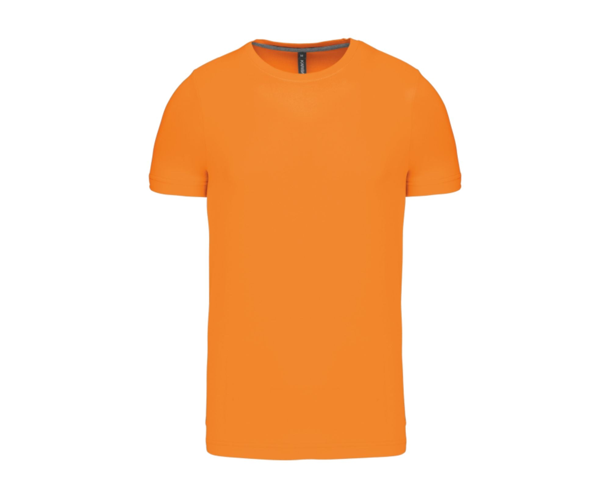 KA356 | Short-Sleeved Crew Neck T-Shirt Orange