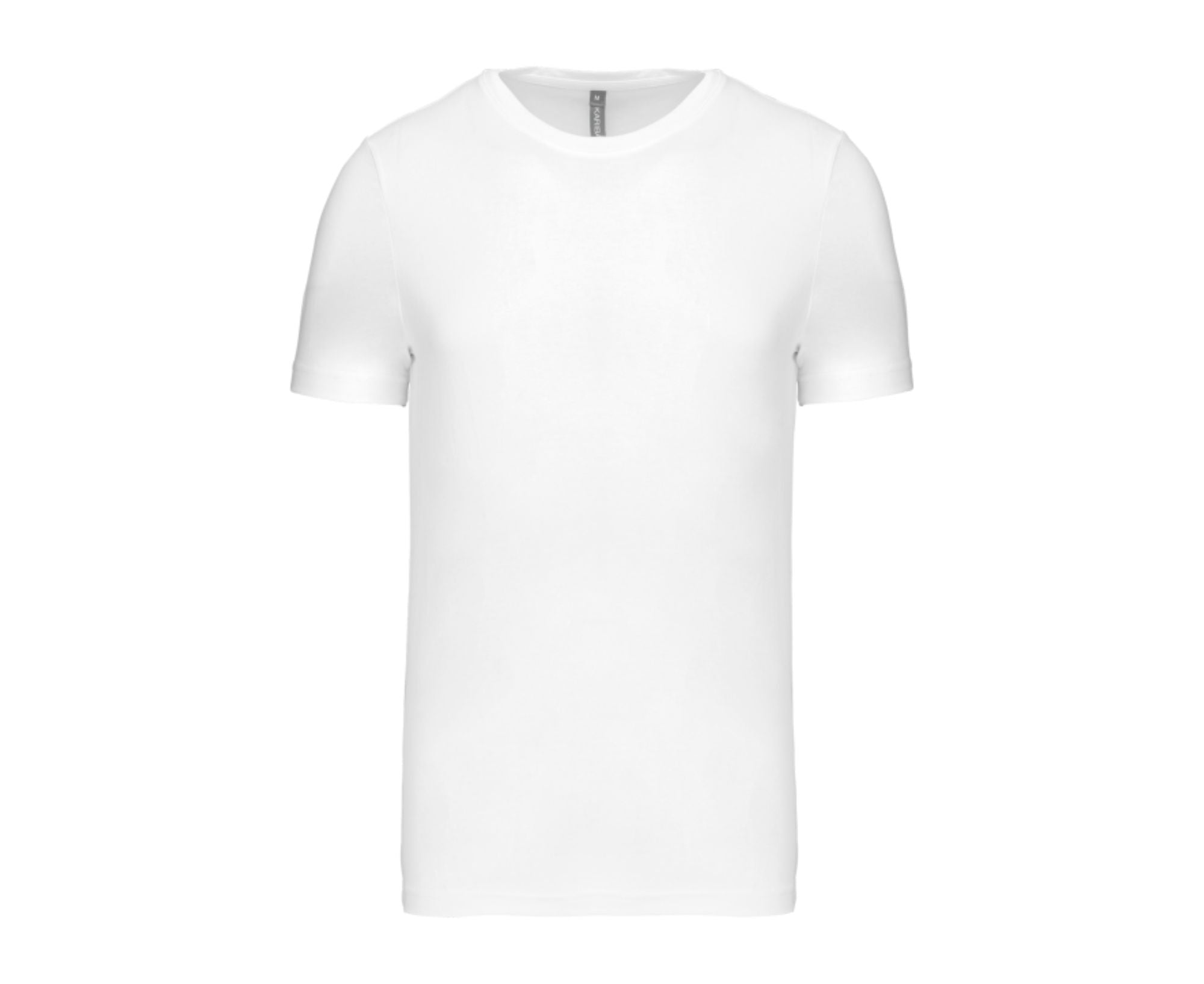 KA356 | Short-Sleeved Crew Neck T-Shirt White