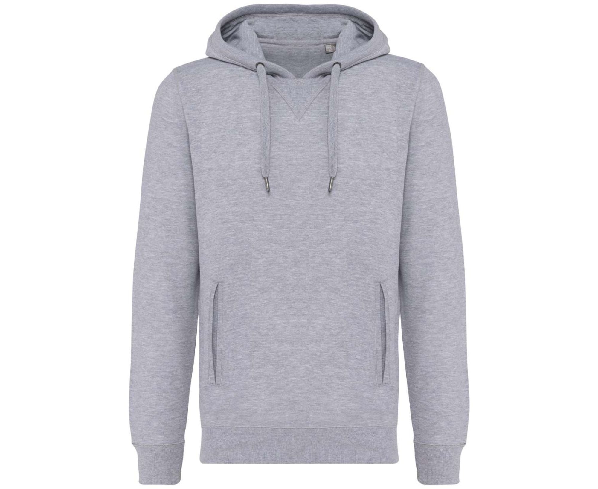 KA4009 | Unisex Eco-Friendly French Terry Hoodie Oxford Grey