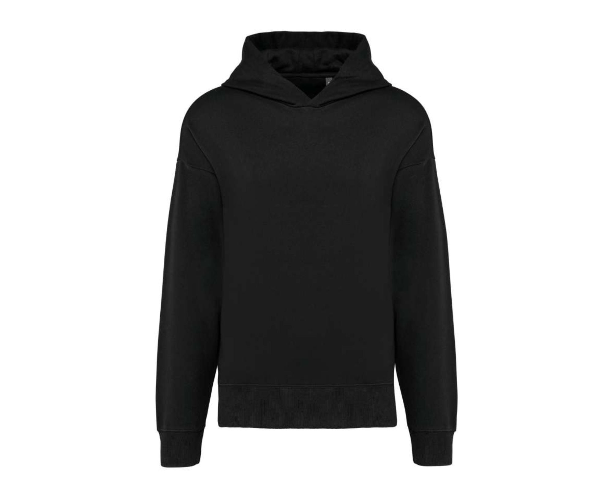KA4018 | Unisex Oversized Fleece Hoodie Black