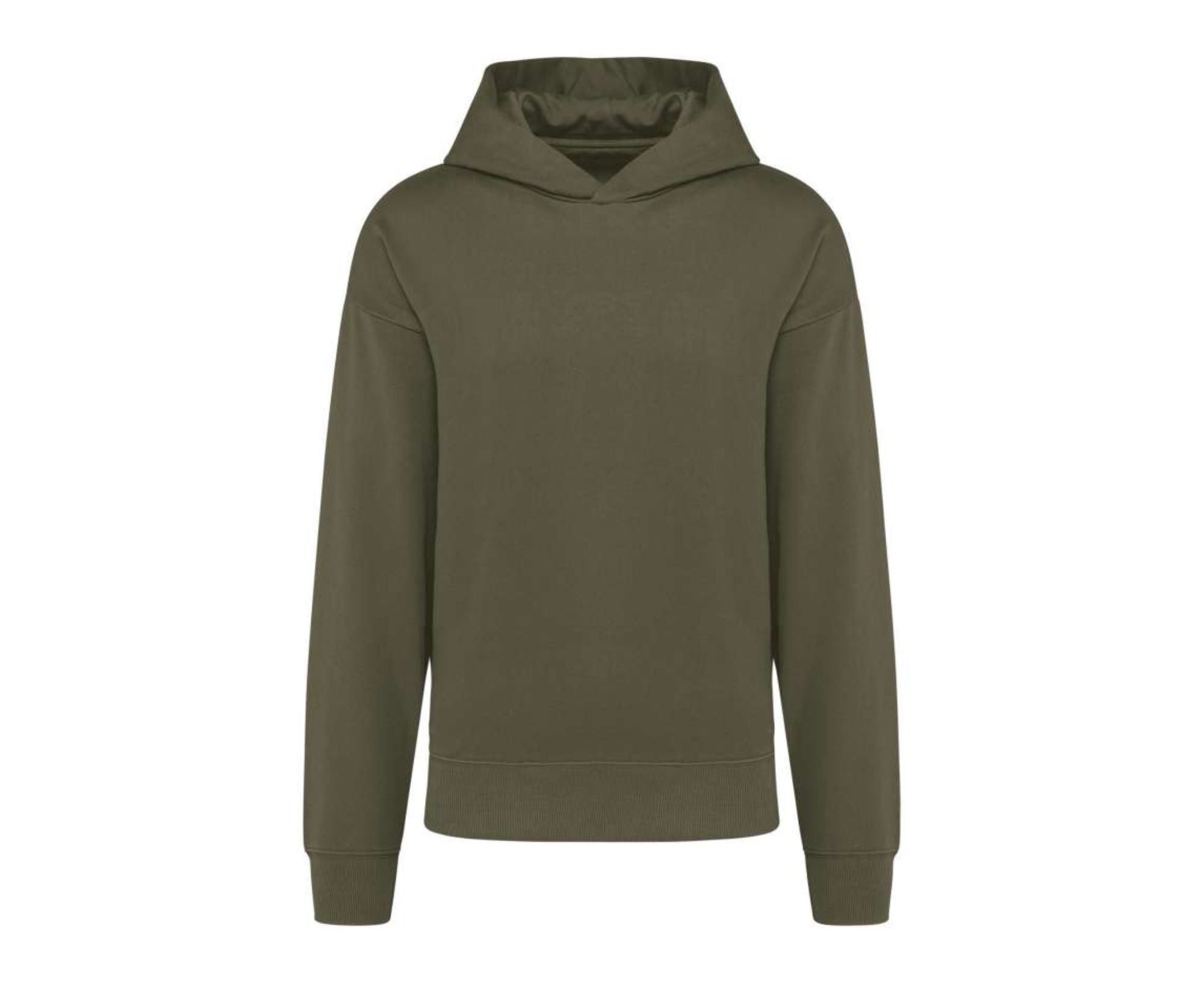 KA4018 | Unisex Oversized Fleece Hoodie Light Khaki