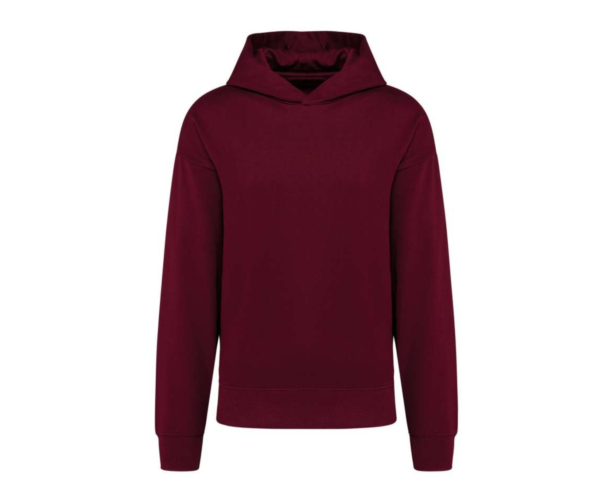 KA4018 | Unisex Oversized Fleece Hoodie Wine