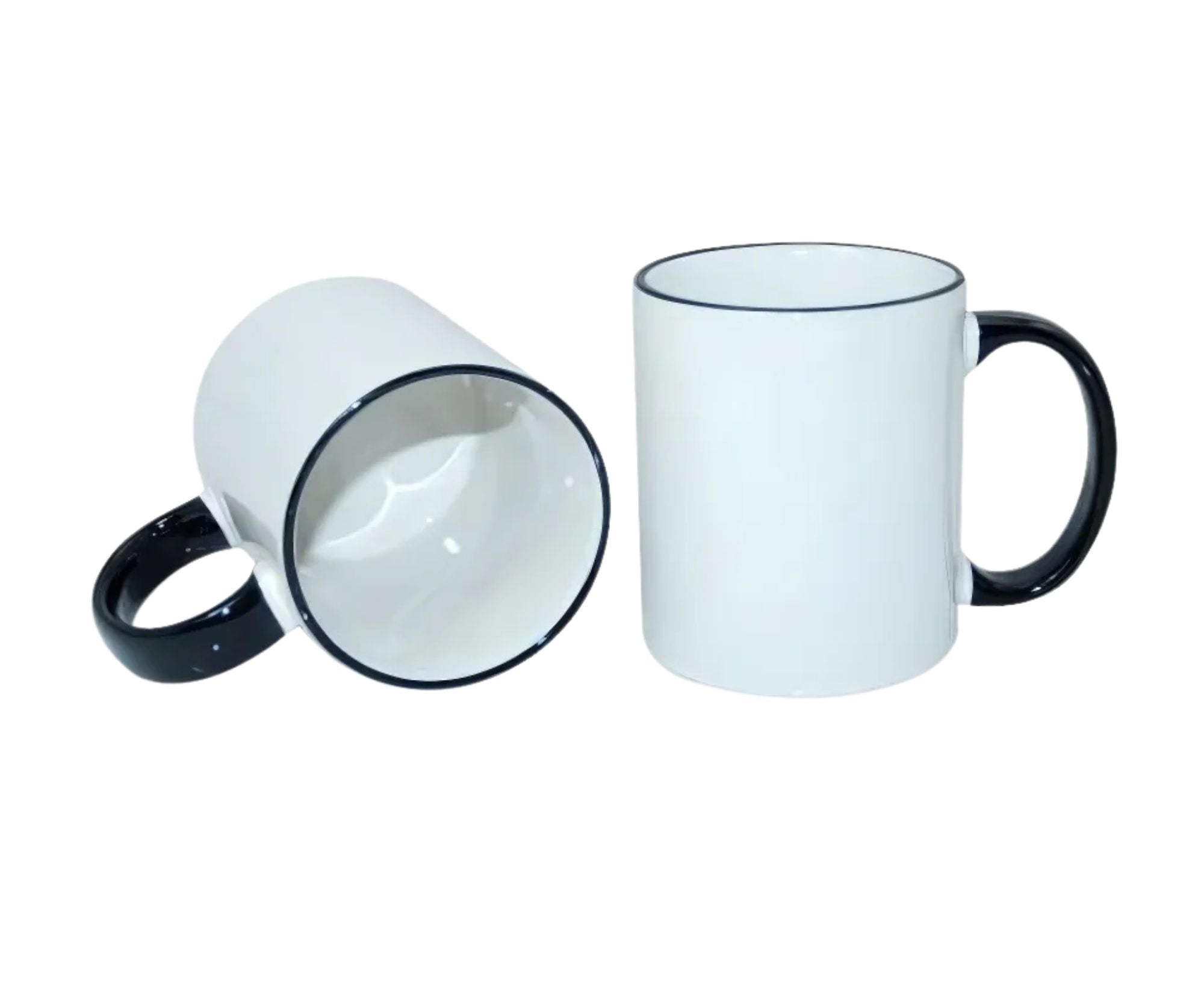 PMRH | Rim and Handle Colored Mug - 330 ml Black