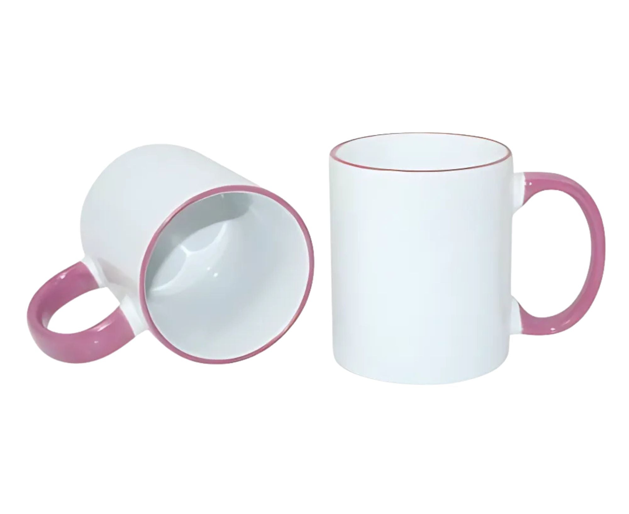 PMRH | Rim and Handle Colored Mug - 330 ml Pink
