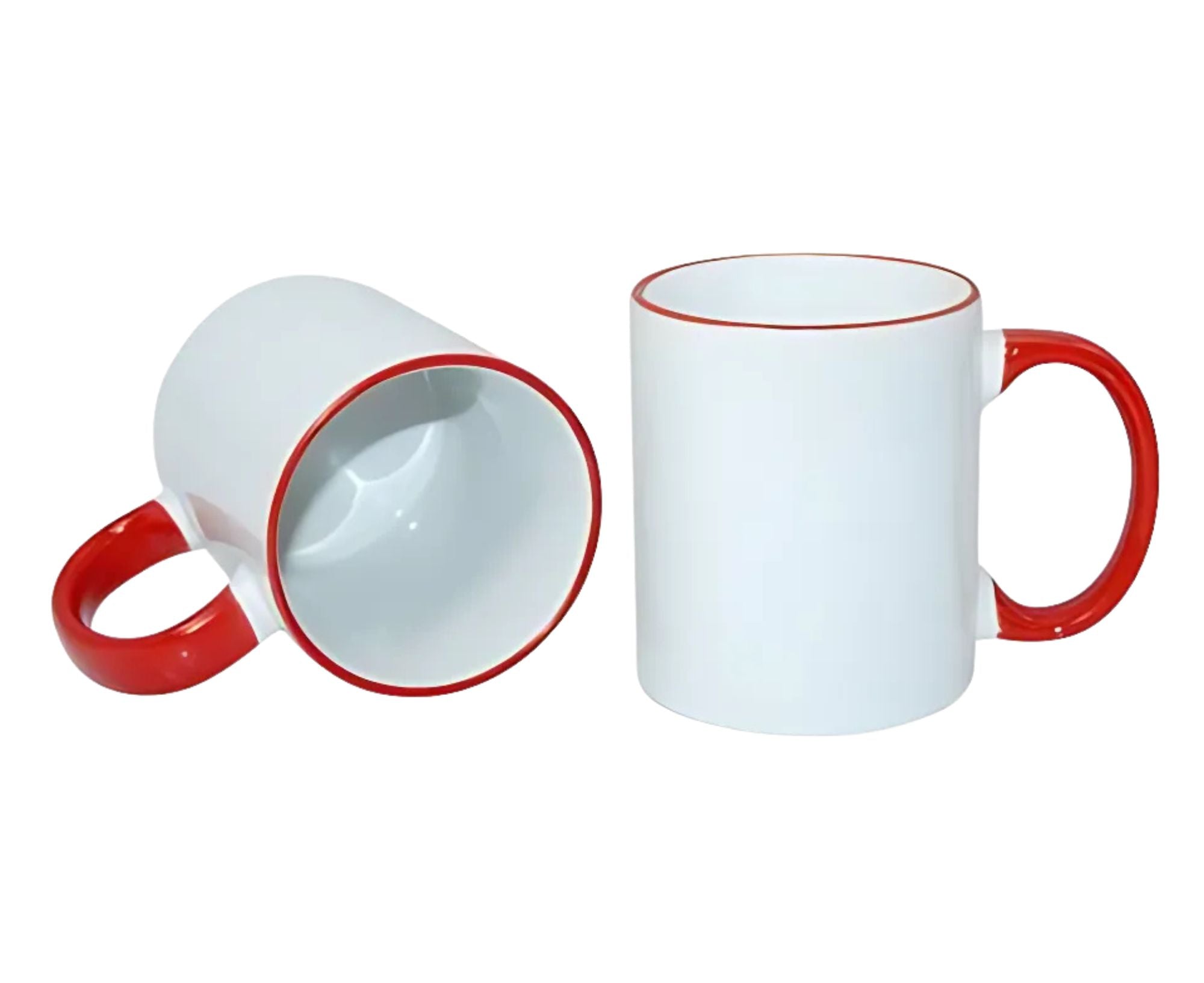 PMRH | Rim and Handle Colored Mug - 330 ml Red