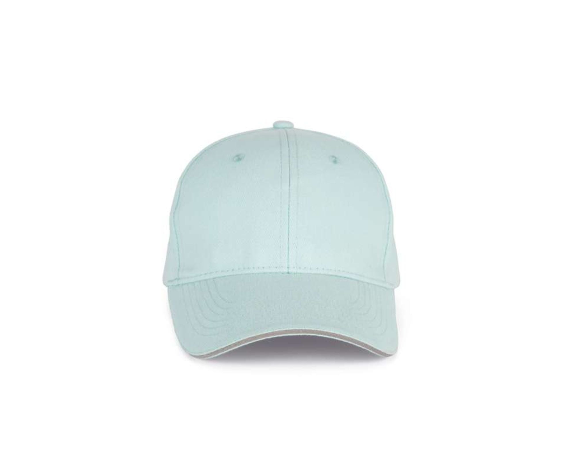 KP011 | 6 Panels Orlando Cap Ice Mint | Light Grey