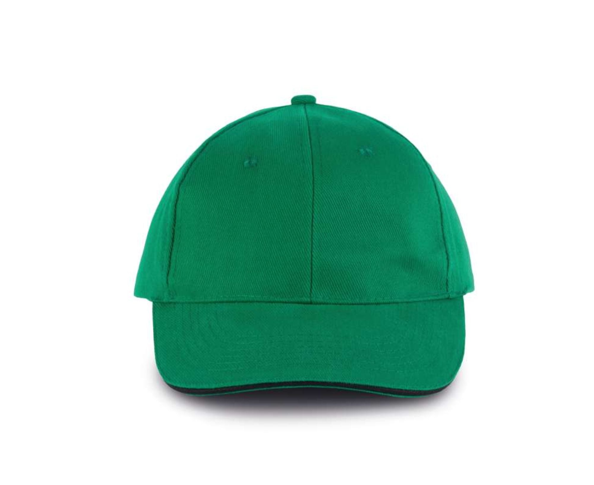 KP011 | 6 Panels Orlando Cap Kelly Green | Black