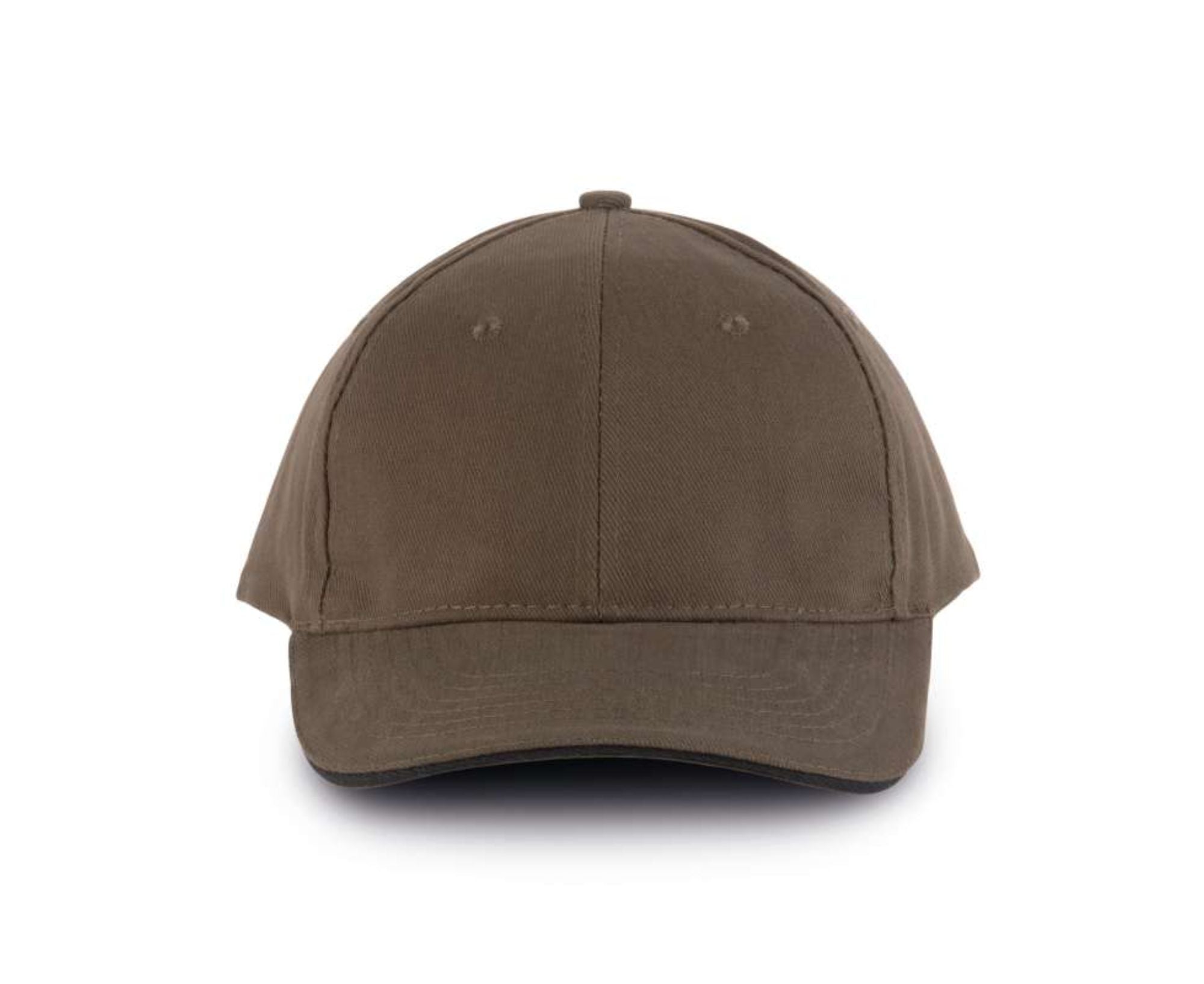 KP011 | 6 Panels Orlando Cap Khaki | Black