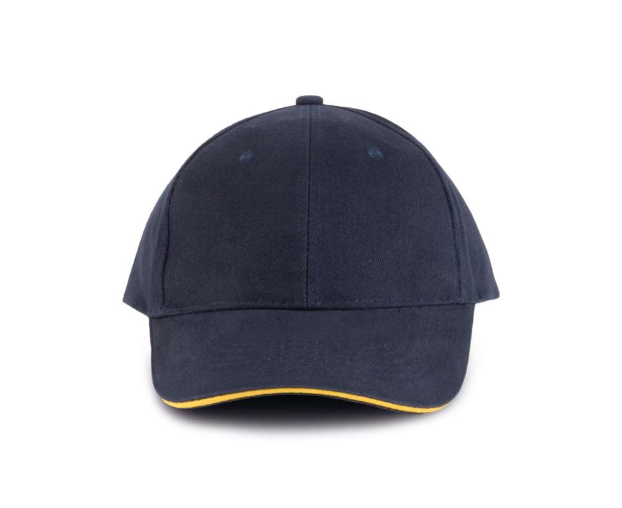 KP011 | 6 Panels Orlando Cap Navy | Yellow