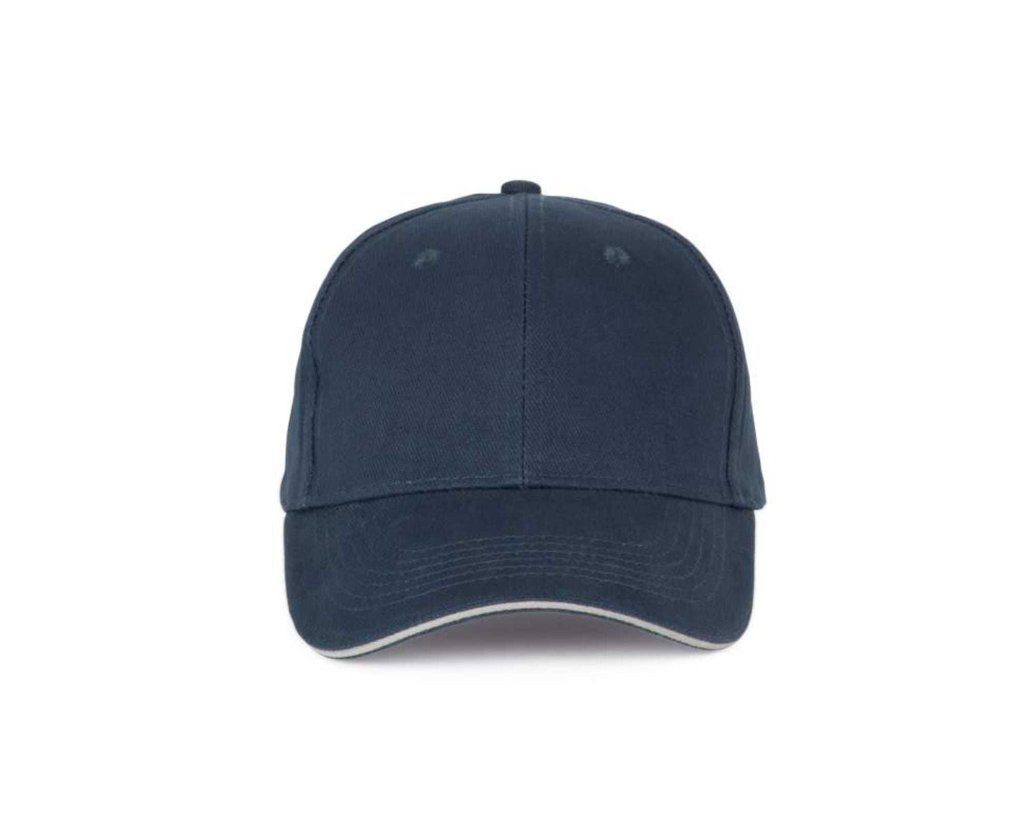 KP011 | 6 Panels Orlando Cap Twilight Blue | Light Grey