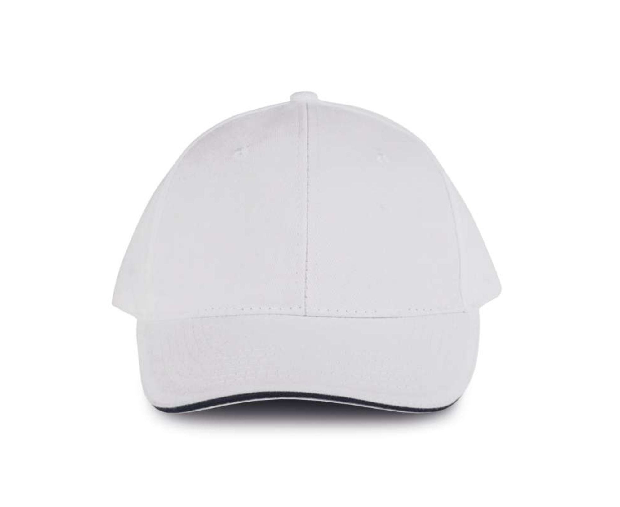 KP011 | 6 Panels Orlando Cap White | Navy