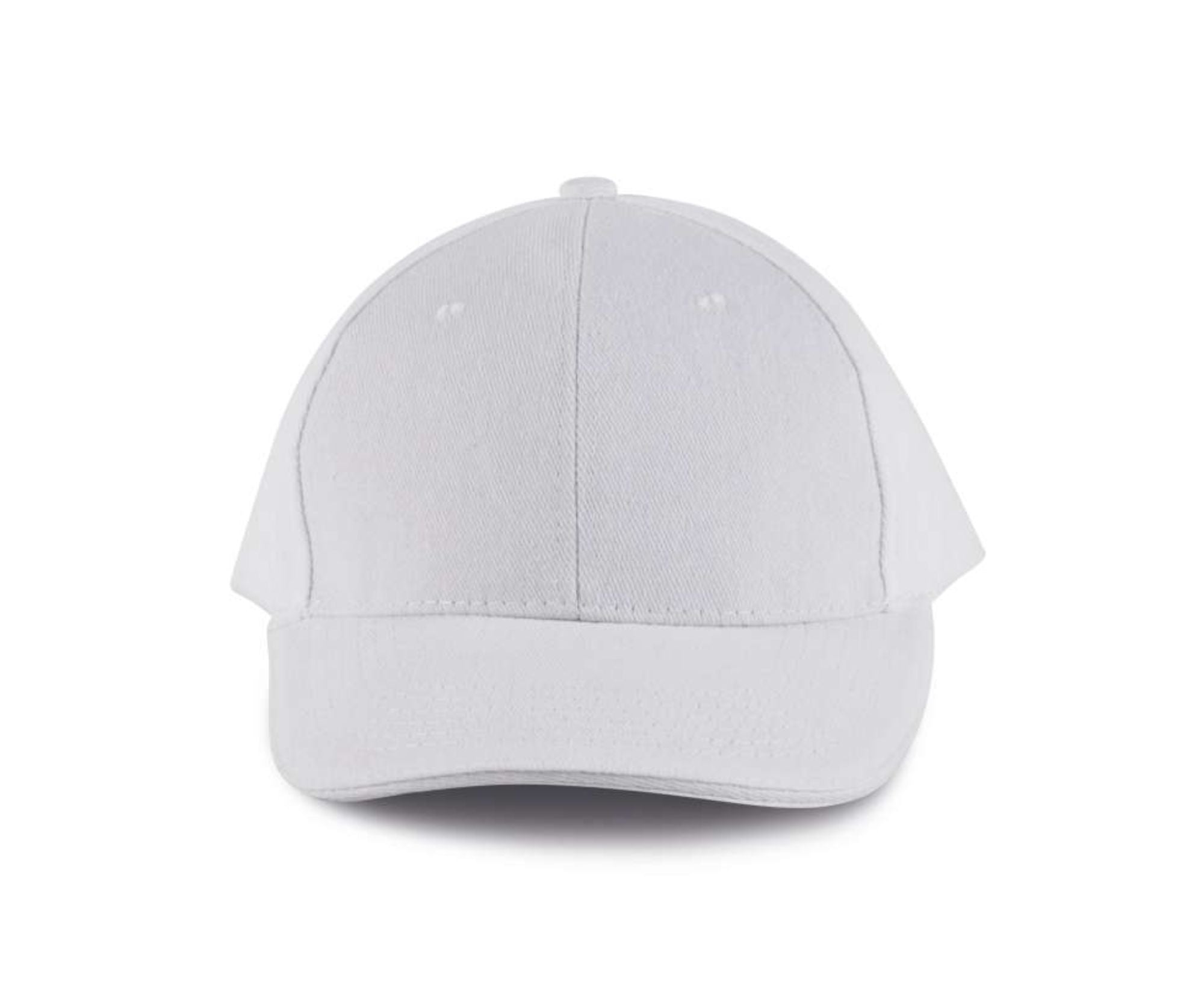 KP011 | 6 Panels Orlando Cap White | White