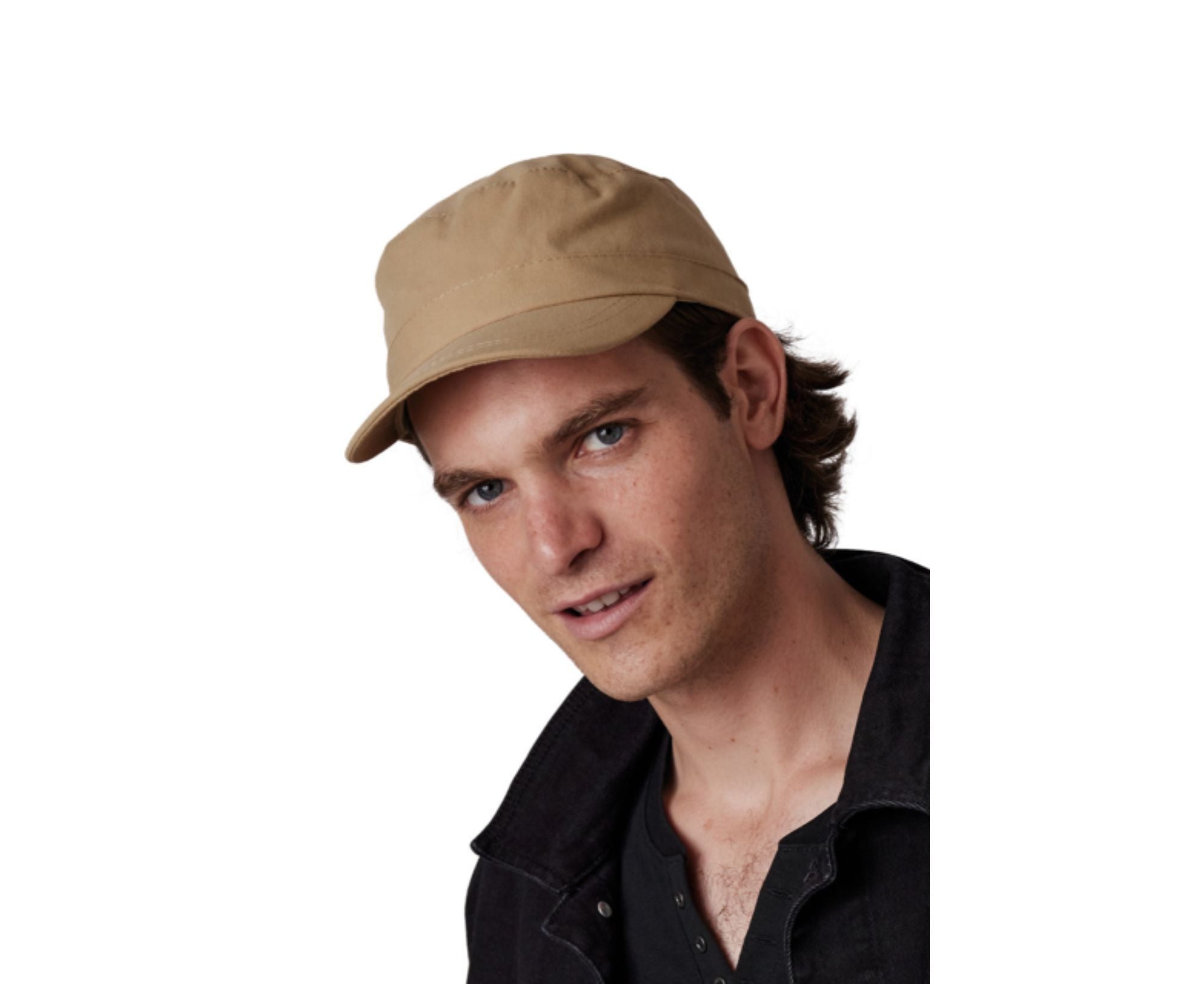 KP060 | 3 Panels Havana Cap