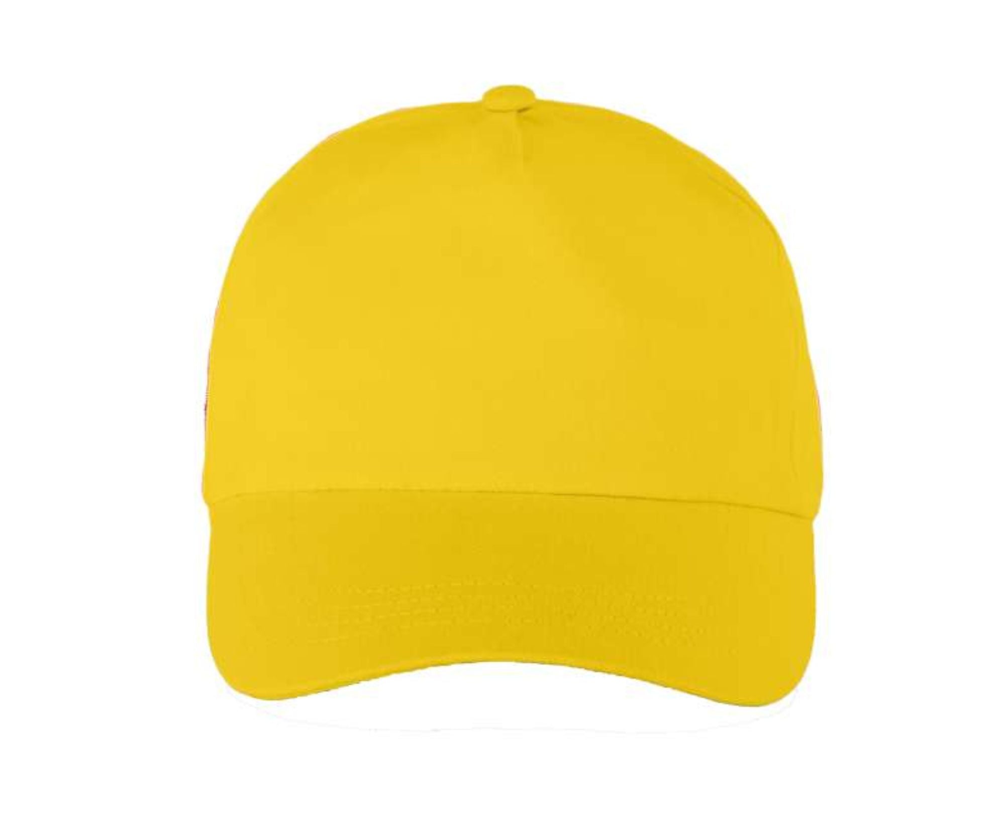 KP088 | 5 Panels Cap Bright Yellow