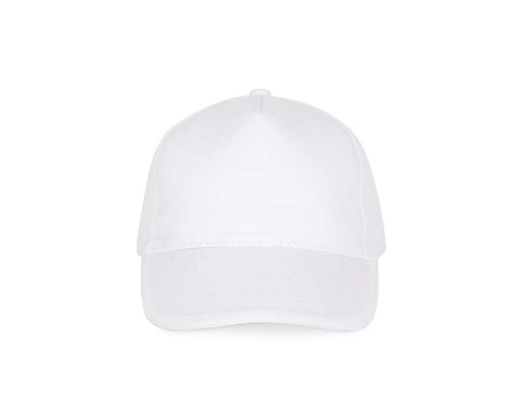 KP124 | 5 Panels Sandwich Peak Cap White