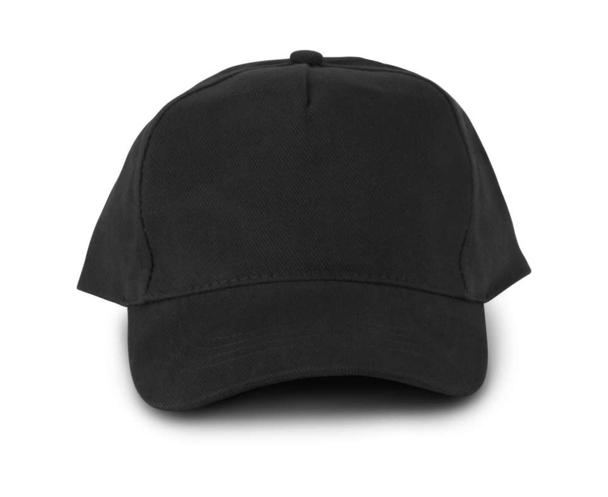 KP133 | 5 Panels OEKOTEX Certified Trucker Cap Black