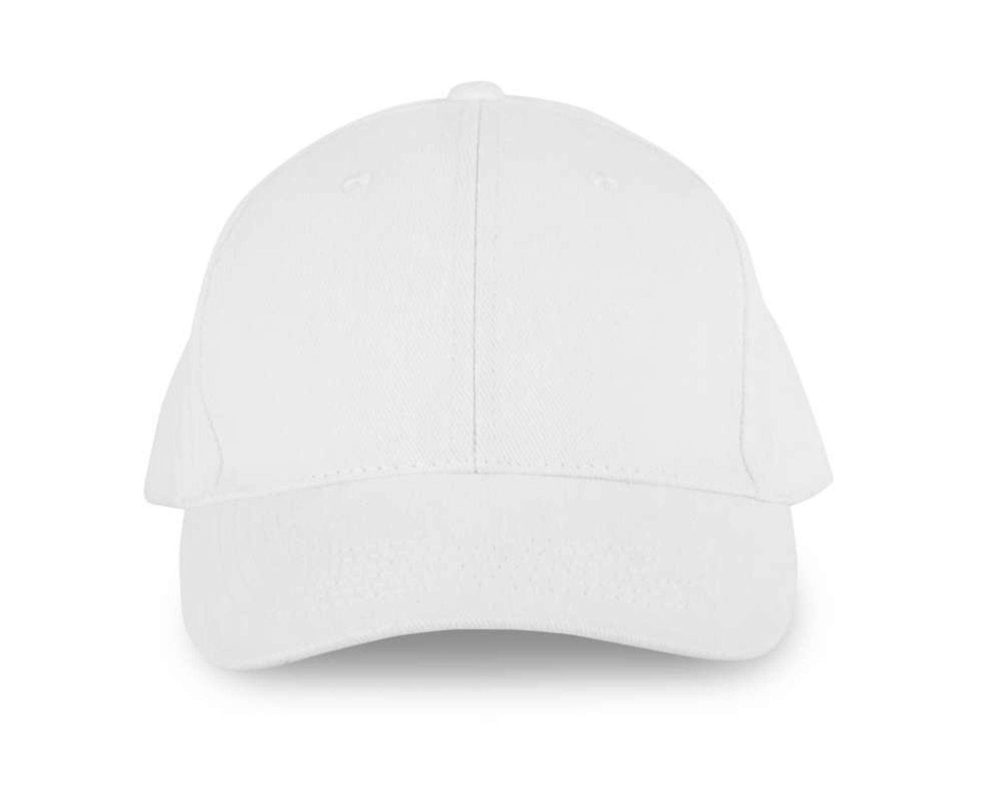 KP134 | 6 Panels Organic Cotton Cap White
